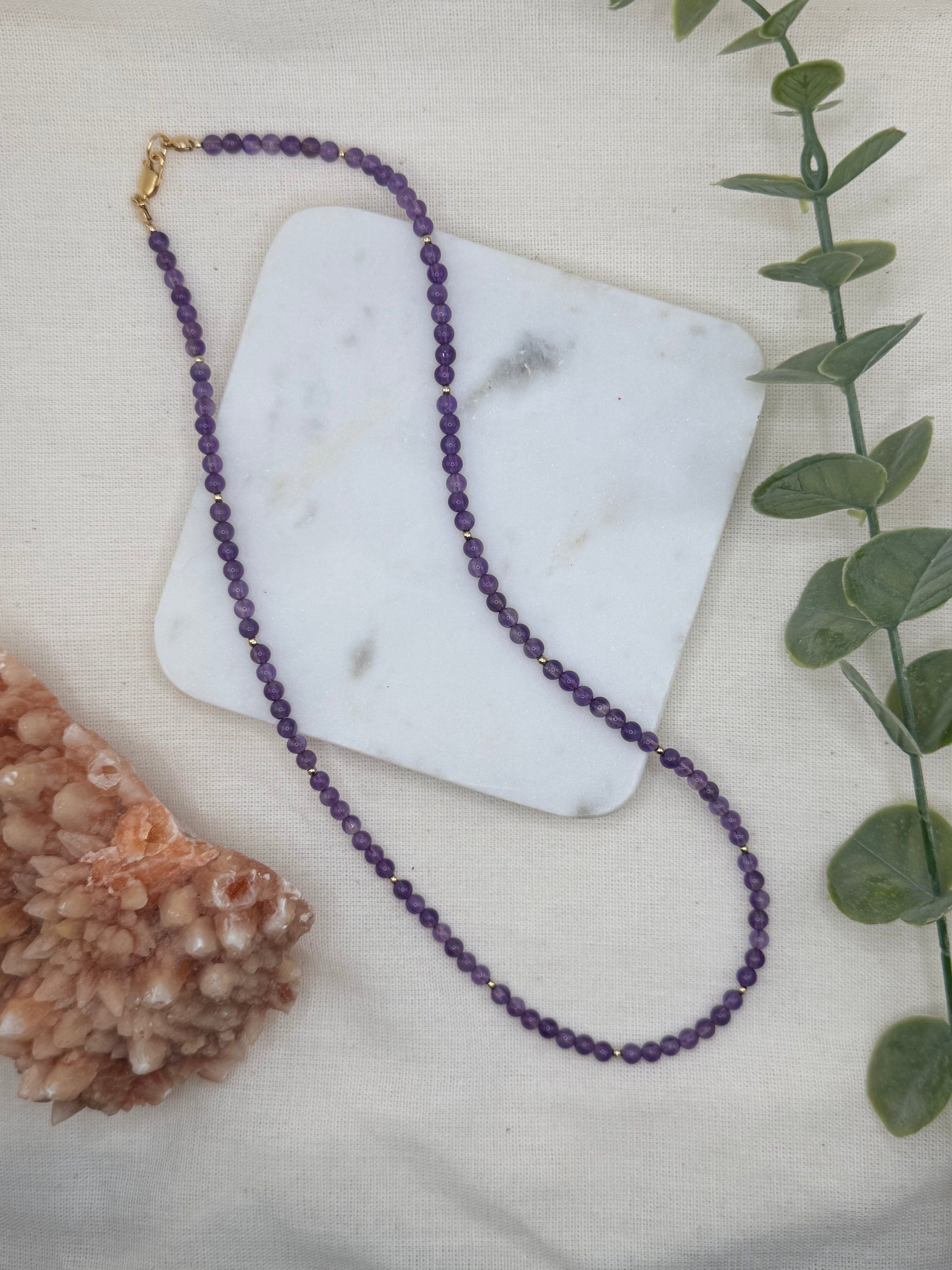Beaded Amethyst