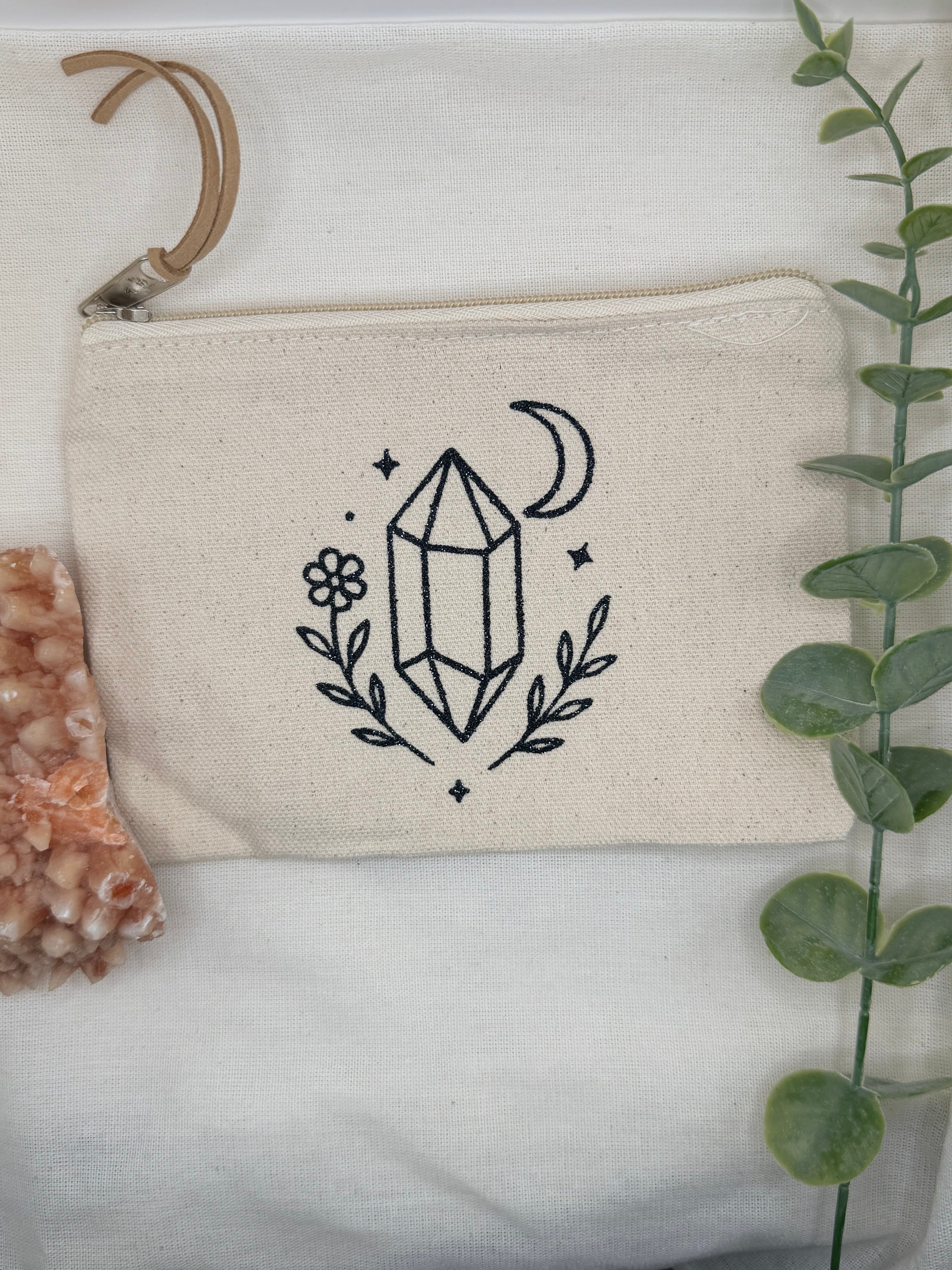 Crystal Zipper Bag Small