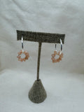 Silver Hoops Crystal Pendant