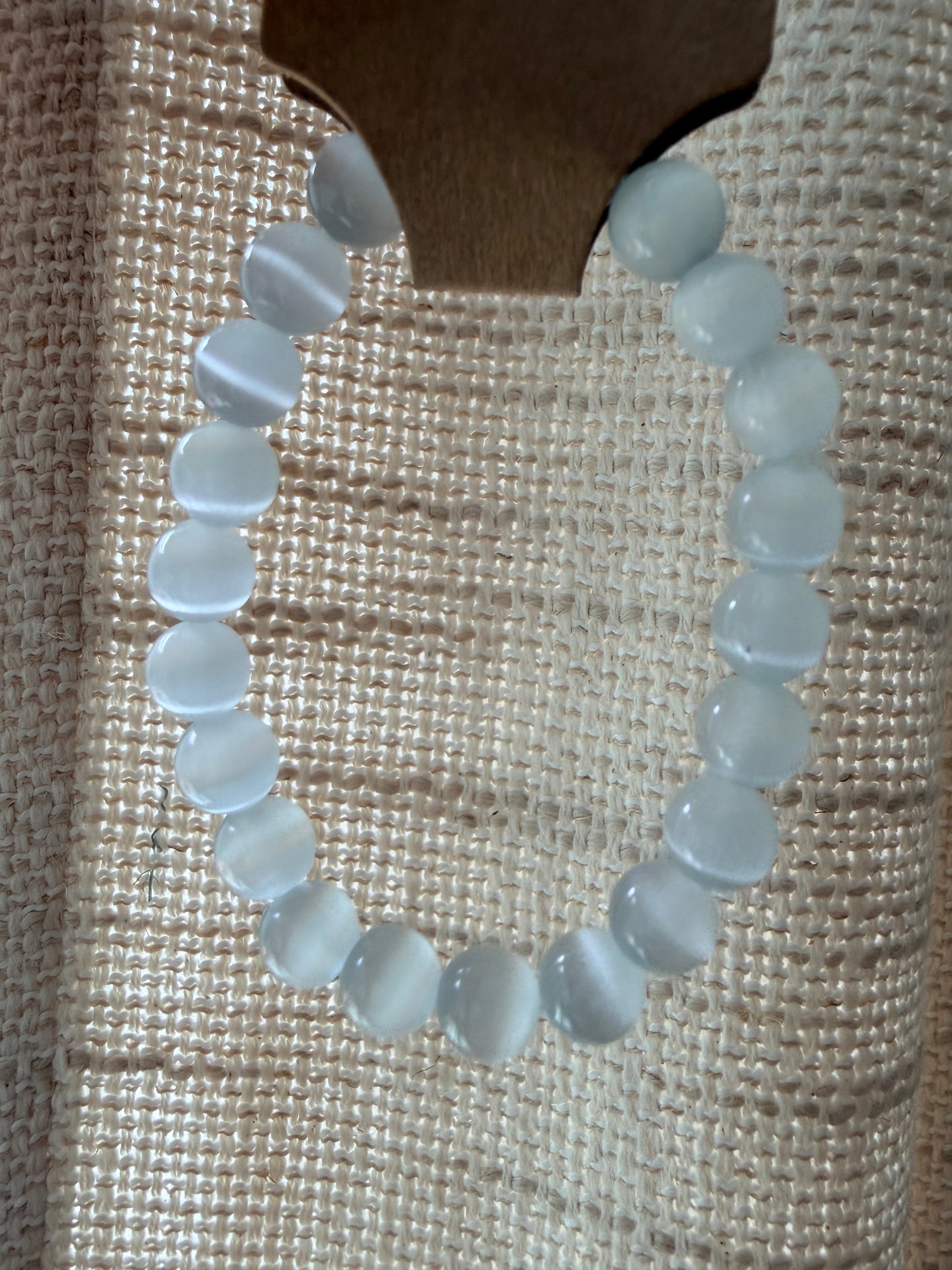Selenite Stretch Bracelet