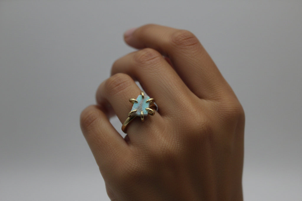 Larimar Ring