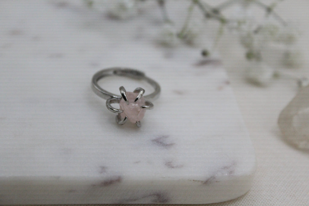 Rose Quartz Ring