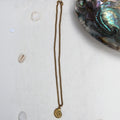 Sea Shell Gold Charm Necklace
