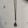 Aquamarine Sea Shell Pendant Necklace