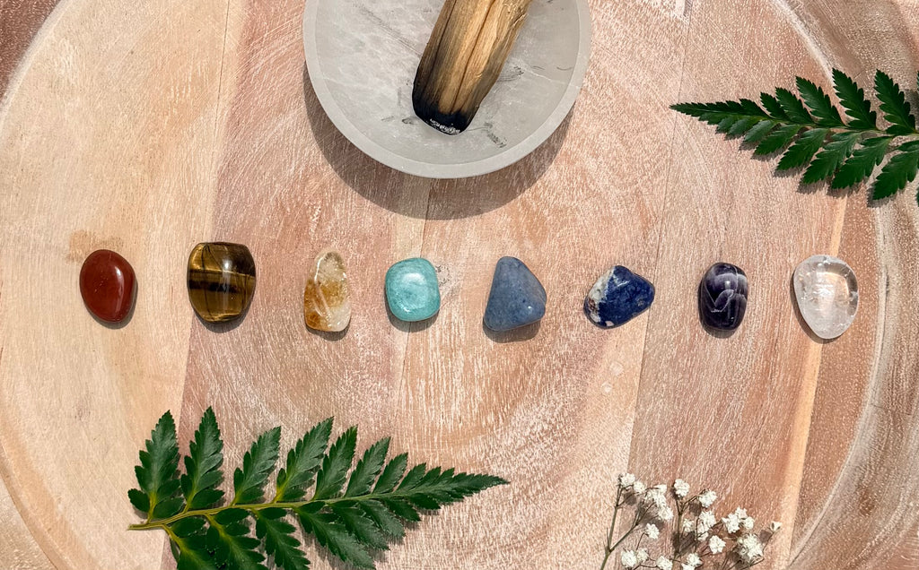Chakras Tumble Stone Set