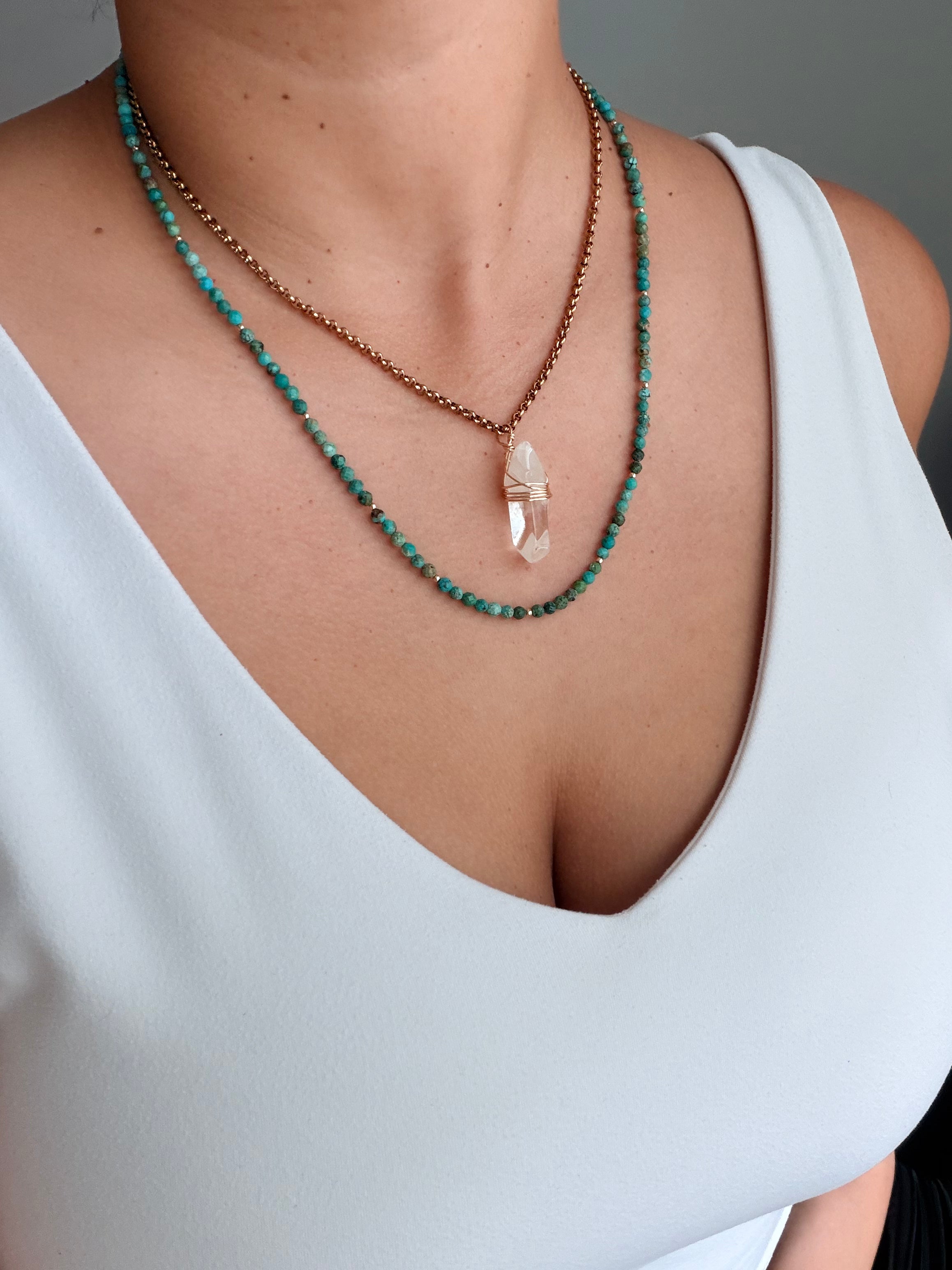 Beaded Turquoise